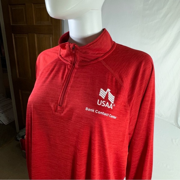 Charles River Apparel Women’s Red Space Dye Performance Pullover - Picture 2 of 6